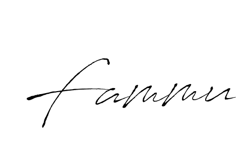 if you are searching for the best signature style for your name Fammu. so please give up your signature search. here we have designed multiple signature styles  using Antro_Vectra. Fammu signature style 6 images and pictures png