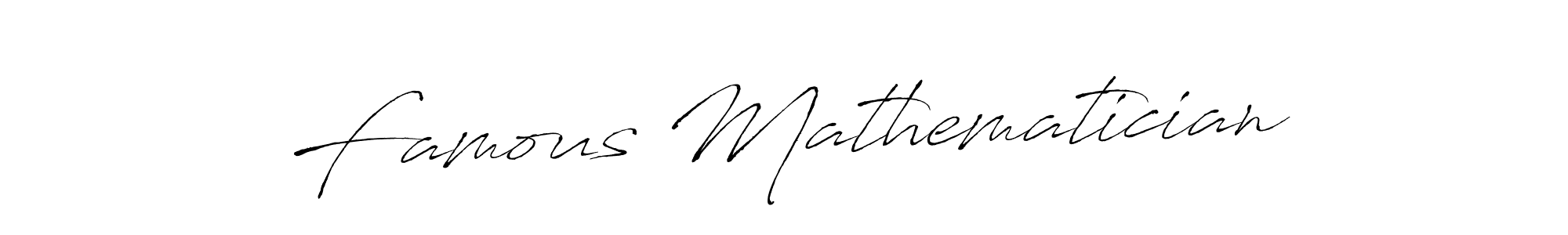 Make a beautiful signature design for name Famous Mathematician. Use this online signature maker to create a handwritten signature for free. Famous Mathematician signature style 6 images and pictures png