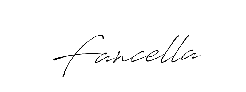 Here are the top 10 professional signature styles for the name Fancella. These are the best autograph styles you can use for your name. Fancella signature style 6 images and pictures png