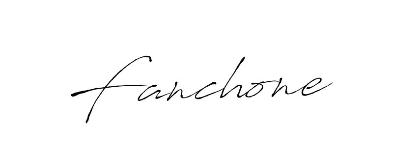 How to Draw Fanchone signature style? Antro_Vectra is a latest design signature styles for name Fanchone. Fanchone signature style 6 images and pictures png