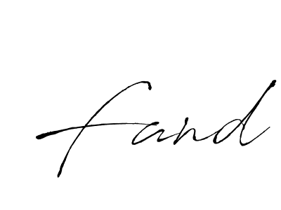 Make a short Fand signature style. Manage your documents anywhere anytime using Antro_Vectra. Create and add eSignatures, submit forms, share and send files easily. Fand signature style 6 images and pictures png