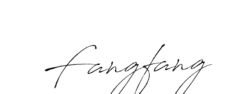 Fangfang stylish signature style. Best Handwritten Sign (Antro_Vectra) for my name. Handwritten Signature Collection Ideas for my name Fangfang. Fangfang signature style 6 images and pictures png