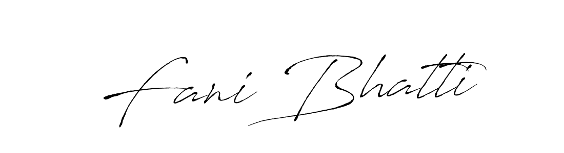 Make a beautiful signature design for name Fani Bhatti. Use this online signature maker to create a handwritten signature for free. Fani Bhatti signature style 6 images and pictures png