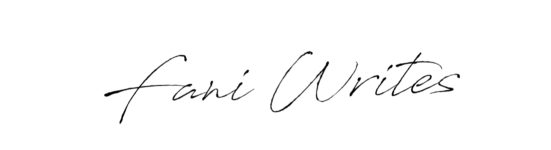 How to make Fani Writes name signature. Use Antro_Vectra style for creating short signs online. This is the latest handwritten sign. Fani Writes signature style 6 images and pictures png