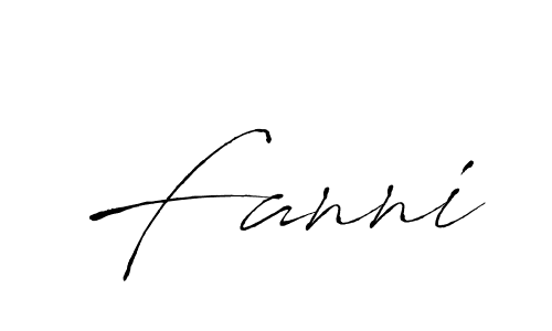 Also we have Fanni name is the best signature style. Create professional handwritten signature collection using Antro_Vectra autograph style. Fanni signature style 6 images and pictures png