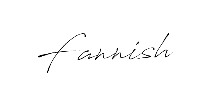How to make Fannish signature? Antro_Vectra is a professional autograph style. Create handwritten signature for Fannish name. Fannish signature style 6 images and pictures png