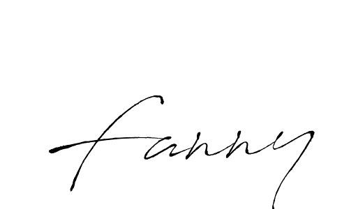 How to make Fanny signature? Antro_Vectra is a professional autograph style. Create handwritten signature for Fanny name. Fanny signature style 6 images and pictures png