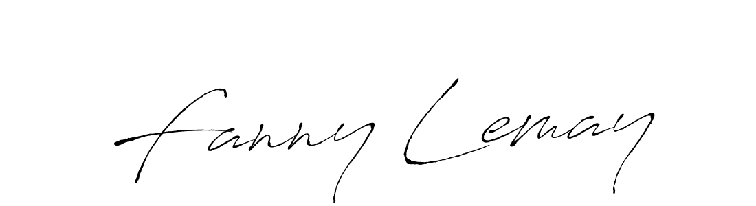 How to make Fanny Lemay signature? Antro_Vectra is a professional autograph style. Create handwritten signature for Fanny Lemay name. Fanny Lemay signature style 6 images and pictures png