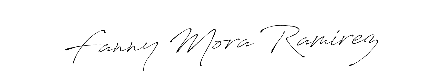Best and Professional Signature Style for Fanny Mora Ramirez. Antro_Vectra Best Signature Style Collection. Fanny Mora Ramirez signature style 6 images and pictures png