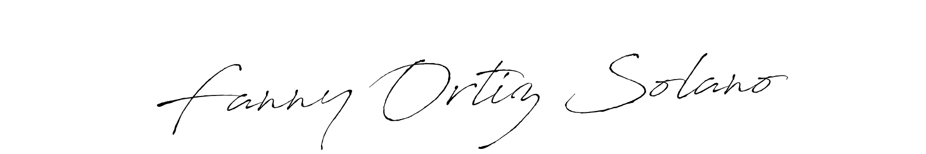 It looks lik you need a new signature style for name Fanny Ortiz Solano. Design unique handwritten (Antro_Vectra) signature with our free signature maker in just a few clicks. Fanny Ortiz Solano signature style 6 images and pictures png