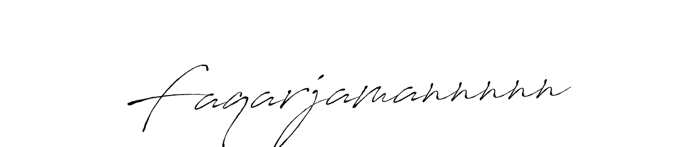 Use a signature maker to create a handwritten signature online. With this signature software, you can design (Antro_Vectra) your own signature for name Faqarjamannnnn. Faqarjamannnnn signature style 6 images and pictures png