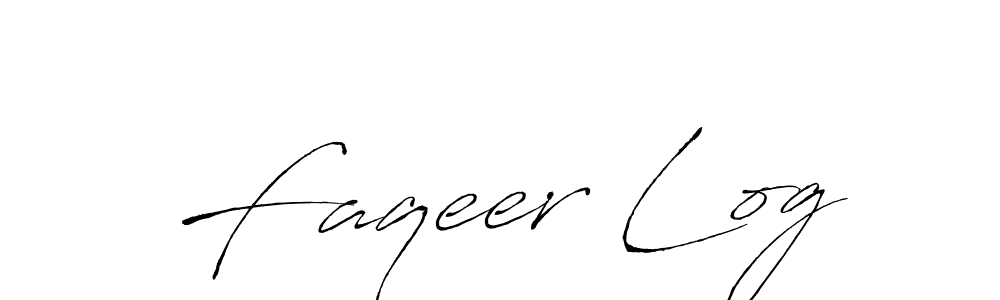 This is the best signature style for the Faqeer Log name. Also you like these signature font (Antro_Vectra). Mix name signature. Faqeer Log signature style 6 images and pictures png
