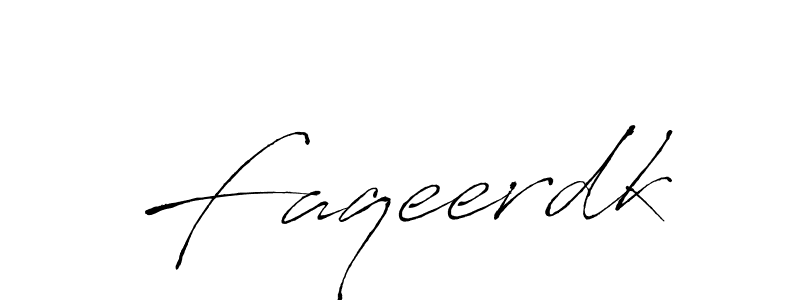 Faqeerdk stylish signature style. Best Handwritten Sign (Antro_Vectra) for my name. Handwritten Signature Collection Ideas for my name Faqeerdk. Faqeerdk signature style 6 images and pictures png