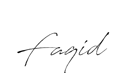 Faqid stylish signature style. Best Handwritten Sign (Antro_Vectra) for my name. Handwritten Signature Collection Ideas for my name Faqid. Faqid signature style 6 images and pictures png