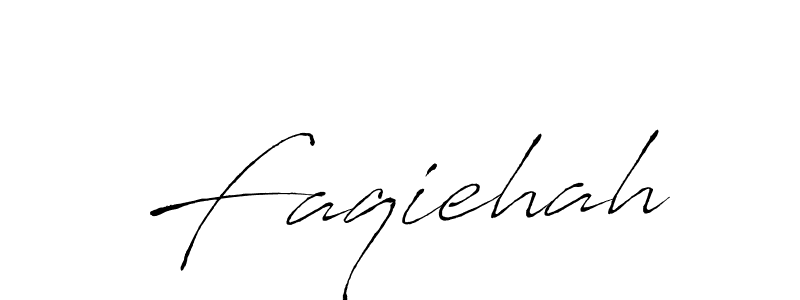 Similarly Antro_Vectra is the best handwritten signature design. Signature creator online .You can use it as an online autograph creator for name Faqiehah. Faqiehah signature style 6 images and pictures png