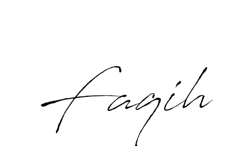 Use a signature maker to create a handwritten signature online. With this signature software, you can design (Antro_Vectra) your own signature for name Faqih. Faqih signature style 6 images and pictures png