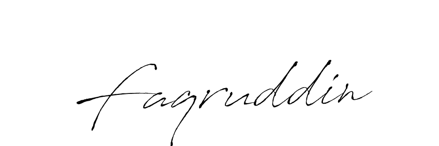 How to make Faqruddin signature? Antro_Vectra is a professional autograph style. Create handwritten signature for Faqruddin name. Faqruddin signature style 6 images and pictures png