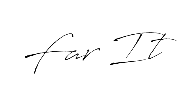 Also You can easily find your signature by using the search form. We will create Far It name handwritten signature images for you free of cost using Antro_Vectra sign style. Far It signature style 6 images and pictures png