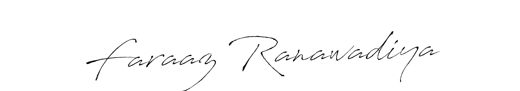 Use a signature maker to create a handwritten signature online. With this signature software, you can design (Antro_Vectra) your own signature for name Faraaz Ranawadiya. Faraaz Ranawadiya signature style 6 images and pictures png