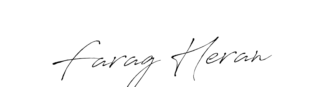 Also we have Farag Heran name is the best signature style. Create professional handwritten signature collection using Antro_Vectra autograph style. Farag Heran signature style 6 images and pictures png