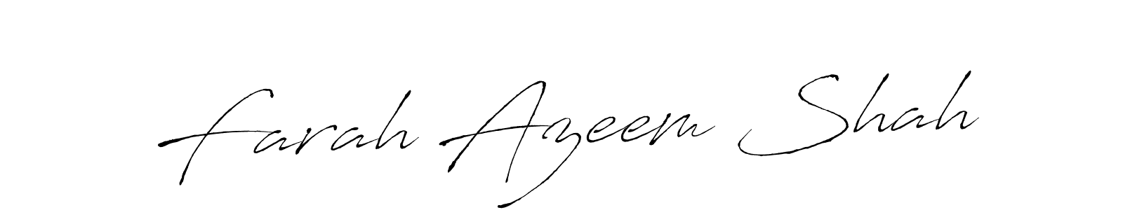 You should practise on your own different ways (Antro_Vectra) to write your name (Farah Azeem Shah) in signature. don't let someone else do it for you. Farah Azeem Shah signature style 6 images and pictures png