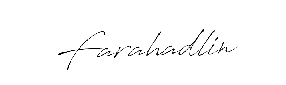 It looks lik you need a new signature style for name Farahadlin. Design unique handwritten (Antro_Vectra) signature with our free signature maker in just a few clicks. Farahadlin signature style 6 images and pictures png