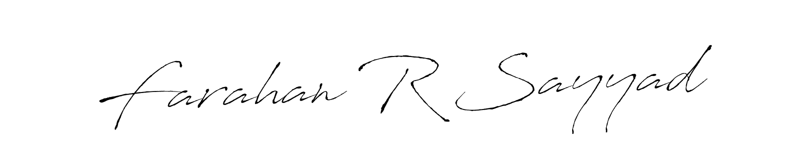 This is the best signature style for the Farahan R Sayyad name. Also you like these signature font (Antro_Vectra). Mix name signature. Farahan R Sayyad signature style 6 images and pictures png