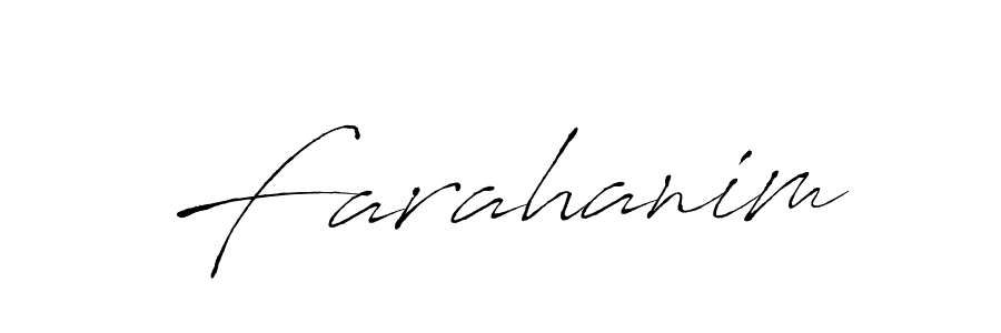 Make a beautiful signature design for name Farahanim. Use this online signature maker to create a handwritten signature for free. Farahanim signature style 6 images and pictures png