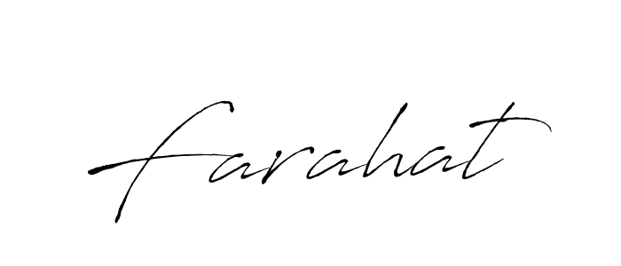 Use a signature maker to create a handwritten signature online. With this signature software, you can design (Antro_Vectra) your own signature for name Farahat. Farahat signature style 6 images and pictures png