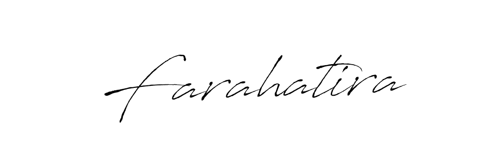 Farahatira stylish signature style. Best Handwritten Sign (Antro_Vectra) for my name. Handwritten Signature Collection Ideas for my name Farahatira. Farahatira signature style 6 images and pictures png