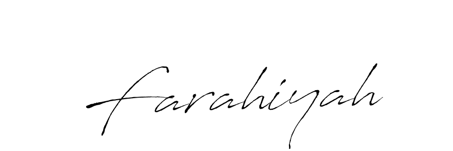 Antro_Vectra is a professional signature style that is perfect for those who want to add a touch of class to their signature. It is also a great choice for those who want to make their signature more unique. Get Farahiyah name to fancy signature for free. Farahiyah signature style 6 images and pictures png