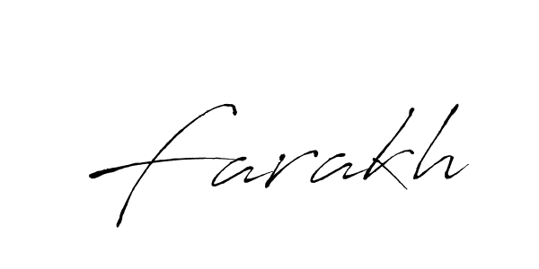 How to make Farakh signature? Antro_Vectra is a professional autograph style. Create handwritten signature for Farakh name. Farakh signature style 6 images and pictures png