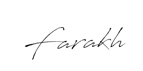 Antro_Vectra is a professional signature style that is perfect for those who want to add a touch of class to their signature. It is also a great choice for those who want to make their signature more unique. Get Farakh name to fancy signature for free. Farakh signature style 6 images and pictures png