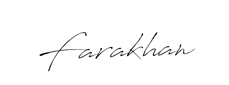 Farakhan stylish signature style. Best Handwritten Sign (Antro_Vectra) for my name. Handwritten Signature Collection Ideas for my name Farakhan. Farakhan signature style 6 images and pictures png