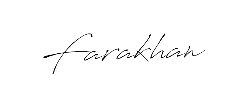 Farakhan stylish signature style. Best Handwritten Sign (Antro_Vectra) for my name. Handwritten Signature Collection Ideas for my name Farakhan. Farakhan signature style 6 images and pictures png