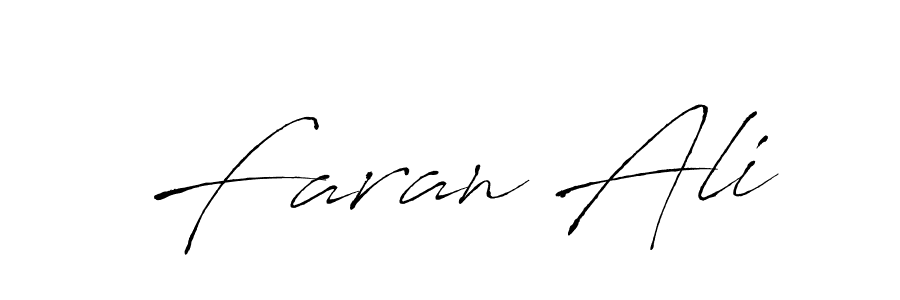 Similarly Antro_Vectra is the best handwritten signature design. Signature creator online .You can use it as an online autograph creator for name Faran Ali. Faran Ali signature style 6 images and pictures png