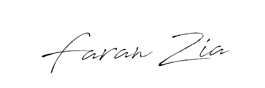 Similarly Antro_Vectra is the best handwritten signature design. Signature creator online .You can use it as an online autograph creator for name Faran Zia. Faran Zia signature style 6 images and pictures png