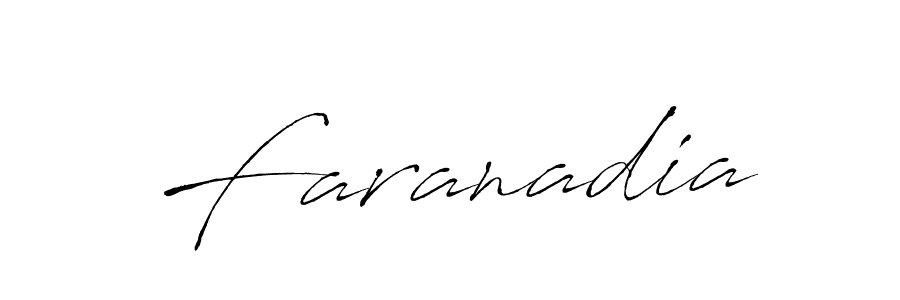 How to make Faranadia name signature. Use Antro_Vectra style for creating short signs online. This is the latest handwritten sign. Faranadia signature style 6 images and pictures png