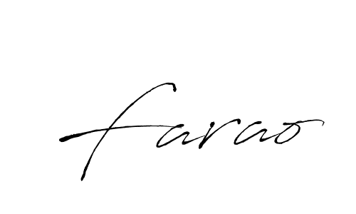How to make Farao signature? Antro_Vectra is a professional autograph style. Create handwritten signature for Farao name. Farao signature style 6 images and pictures png