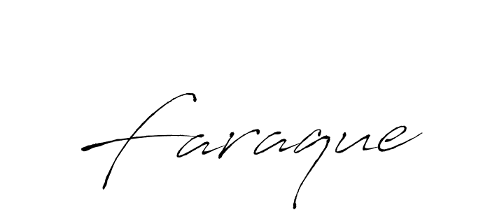 Also we have Faraque name is the best signature style. Create professional handwritten signature collection using Antro_Vectra autograph style. Faraque signature style 6 images and pictures png