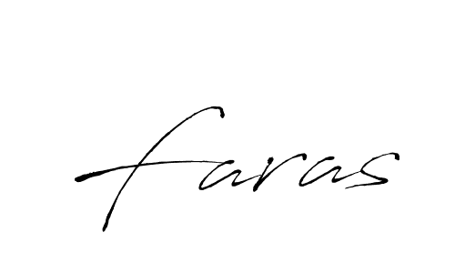 How to make Faras signature? Antro_Vectra is a professional autograph style. Create handwritten signature for Faras name. Faras signature style 6 images and pictures png