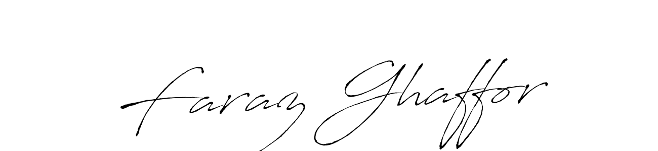 You should practise on your own different ways (Antro_Vectra) to write your name (Faraz Ghaffor) in signature. don't let someone else do it for you. Faraz Ghaffor signature style 6 images and pictures png