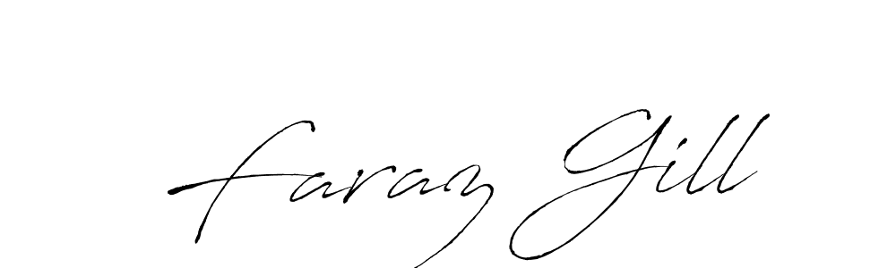 if you are searching for the best signature style for your name Faraz Gill. so please give up your signature search. here we have designed multiple signature styles  using Antro_Vectra. Faraz Gill signature style 6 images and pictures png