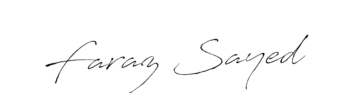 Make a beautiful signature design for name Faraz Sayed. Use this online signature maker to create a handwritten signature for free. Faraz Sayed signature style 6 images and pictures png