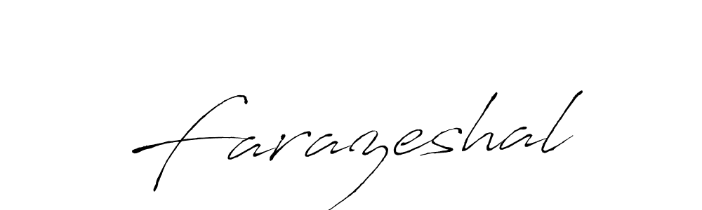 The best way (Antro_Vectra) to make a short signature is to pick only two or three words in your name. The name Farazeshal include a total of six letters. For converting this name. Farazeshal signature style 6 images and pictures png