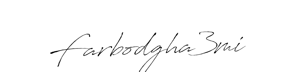 How to make Farbodgha3mi name signature. Use Antro_Vectra style for creating short signs online. This is the latest handwritten sign. Farbodgha3mi signature style 6 images and pictures png