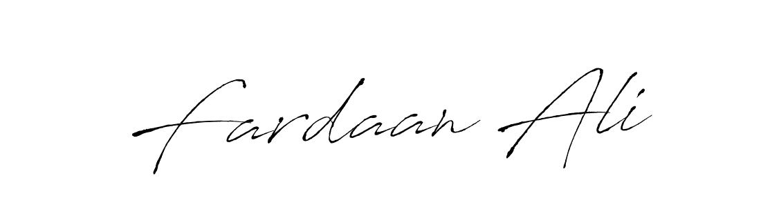 Use a signature maker to create a handwritten signature online. With this signature software, you can design (Antro_Vectra) your own signature for name Fardaan Ali. Fardaan Ali signature style 6 images and pictures png
