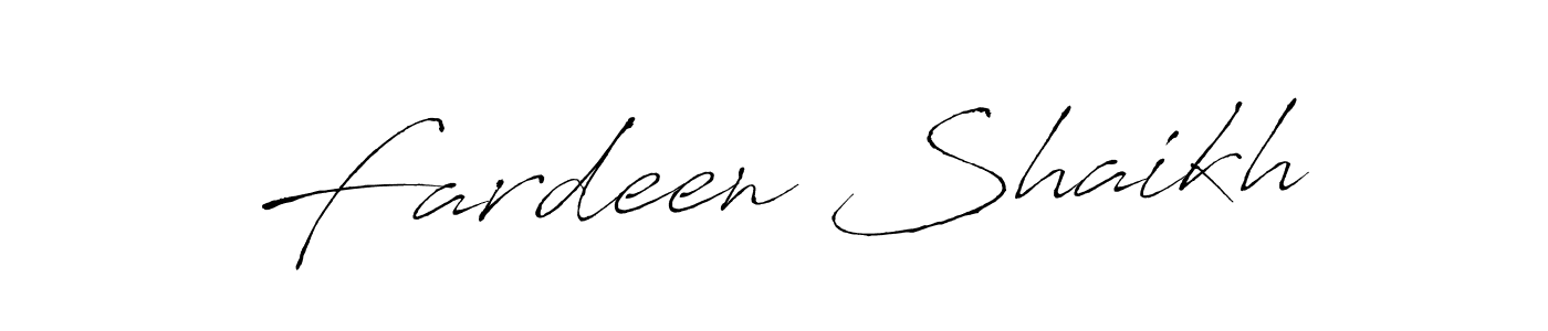 Use a signature maker to create a handwritten signature online. With this signature software, you can design (Antro_Vectra) your own signature for name Fardeen Shaikh. Fardeen Shaikh signature style 6 images and pictures png