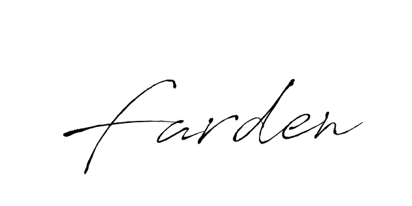 How to make Farden signature? Antro_Vectra is a professional autograph style. Create handwritten signature for Farden name. Farden signature style 6 images and pictures png