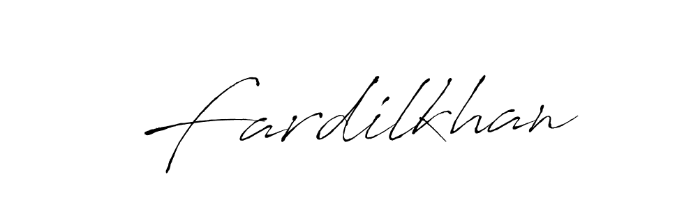 How to make Fardilkhan name signature. Use Antro_Vectra style for creating short signs online. This is the latest handwritten sign. Fardilkhan signature style 6 images and pictures png